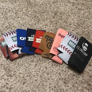 Variety of Koozies